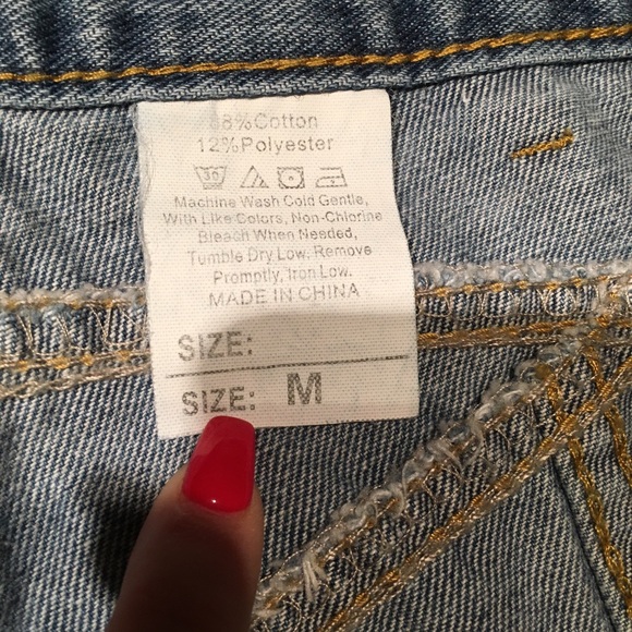 jean skirt size medium - Picture 2 of 2